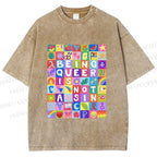 Unisex Being Queer is Not a Sin Printed Washed Tee