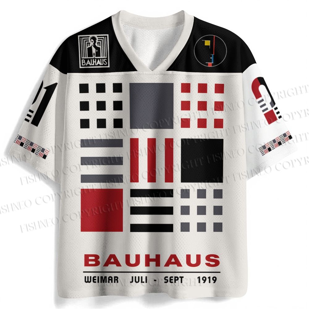 Bauhaus Geometric Art Jersey Shirts
