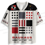 Bauhaus Geometric Art Jersey Shirts