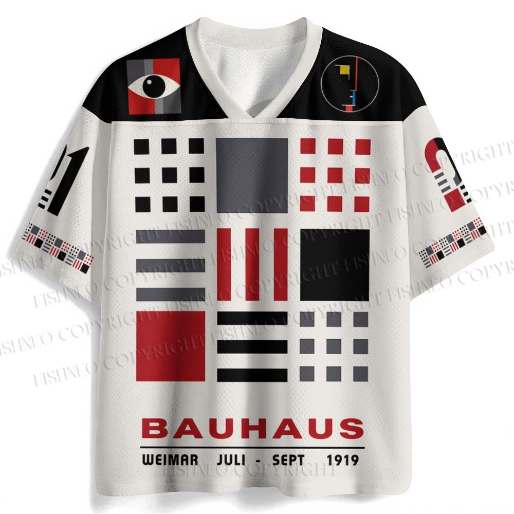 Bauhaus Geometric Art Jersey Shirts