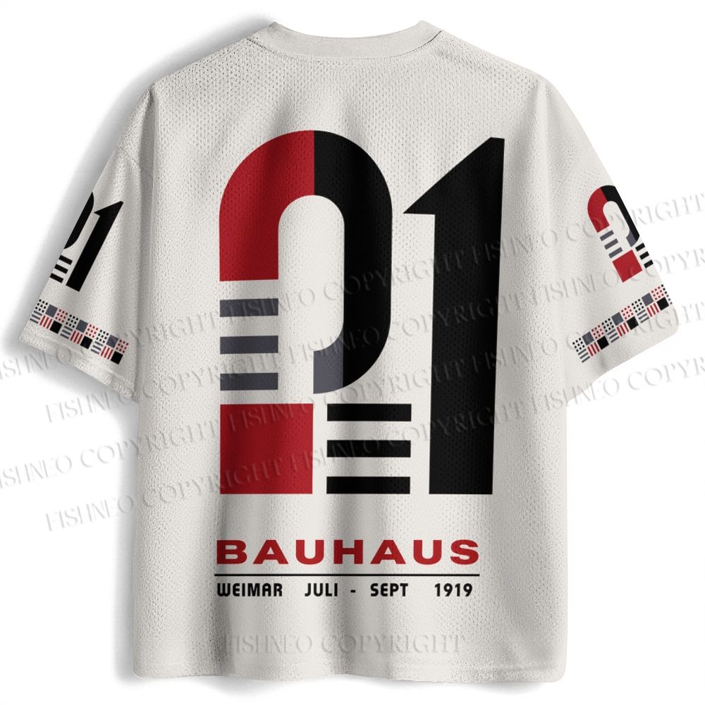 Bauhaus Geometric Art Jersey Shirts