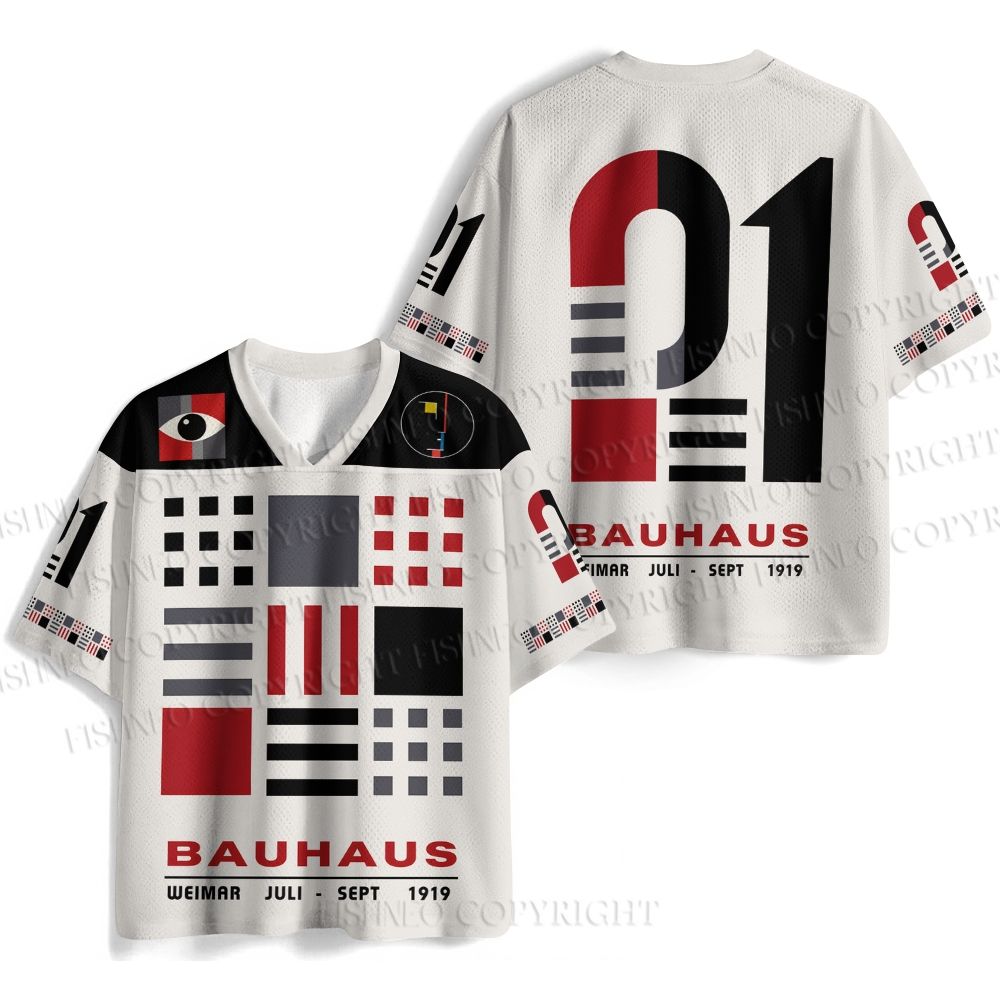 Bauhaus Geometric Art Jersey Shirts