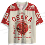 Drunken Octopus Japan Jersey Shirts