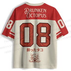 Drunken Octopus Japan Jersey Shirts