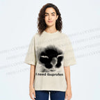Unisex I Need Ibuprofen Printed Washed Tee