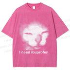 Unisex I Need Ibuprofen Printed Washed Tee