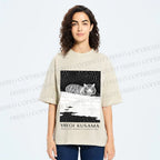 Unisex Yayoi Kusama Tiger Printed Washed Tee