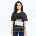 Unisex Yayoi Kusama Tiger Printed Washed Tee