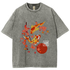 Japanese Koi Washed T-Shirt