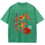 Japanese Koi Washed T-Shirt