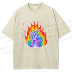 Unisex Pride Queer Joy is Resistance Printed Washed Tee