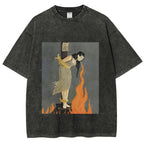 Unisex STAY CALM Printed Washed Tee