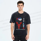 Unisex Guaranteed Freshness Printed Washed Tee
