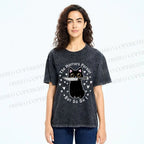 Unisex The Horrors Persist, But So Do I Printed Washed Tee