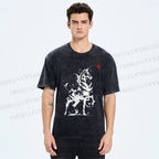 Unisex Ink Unicorn Printed Washed Tee