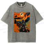 Unisex Star Wars: The Scream Printed Washed Tee