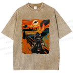Unisex Star Wars: The Scream Printed Washed Tee