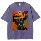 Unisex Star Wars: The Scream Printed Washed Tee
