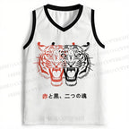 Classic Patchwork Tiger Printed Jersey Tank