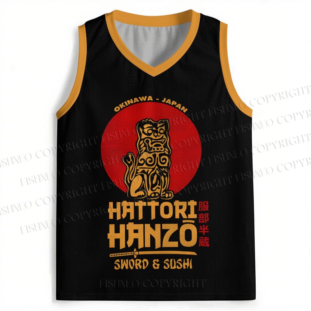 Hattori Hanzo Printed Jersey Tank