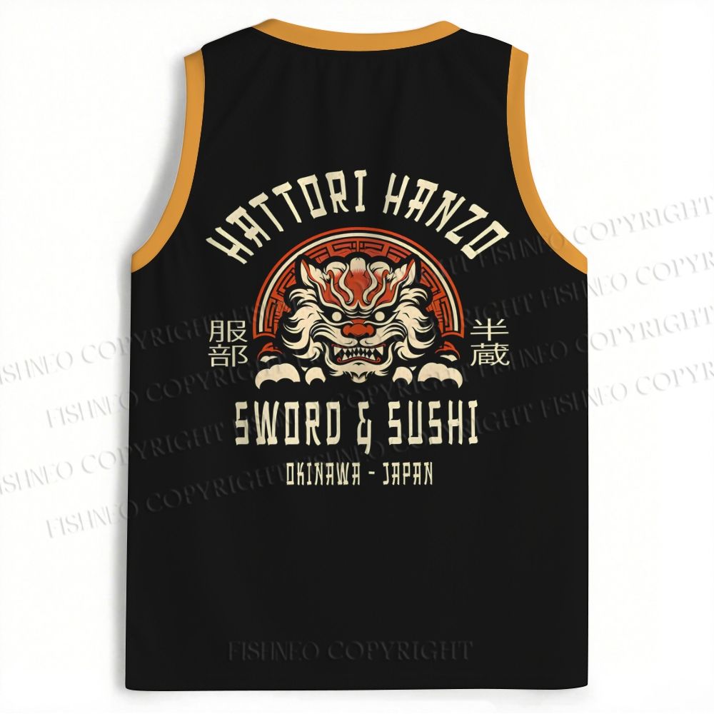 Hattori Hanzo Printed Jersey Tank