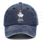 Unisex Vintage Duck Printed Casual Washed Cap