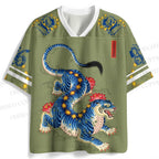 Lotus And Tiger Jersey Shirts