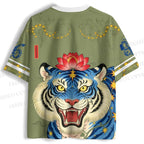 Lotus And Tiger Jersey Shirts