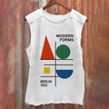 Unisex Casual Geometric Art Printed Tank Top