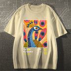 Yayoi Kusama Peacock Japanese Style Classic Tee