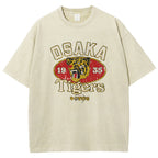 Osaka Tiger 1935 Vintage Wash Japanese Design T-Shirt
