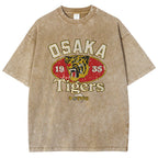 Osaka Tiger 1935 Vintage Wash Japanese Design T-Shirt