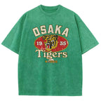 Osaka Tiger 1935 Vintage Wash Japanese Design T-Shirt
