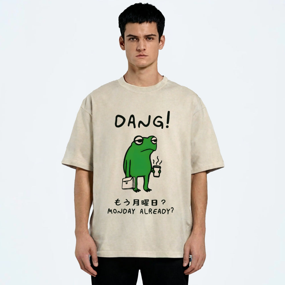 Is It Already Monday Washed T-Shirt