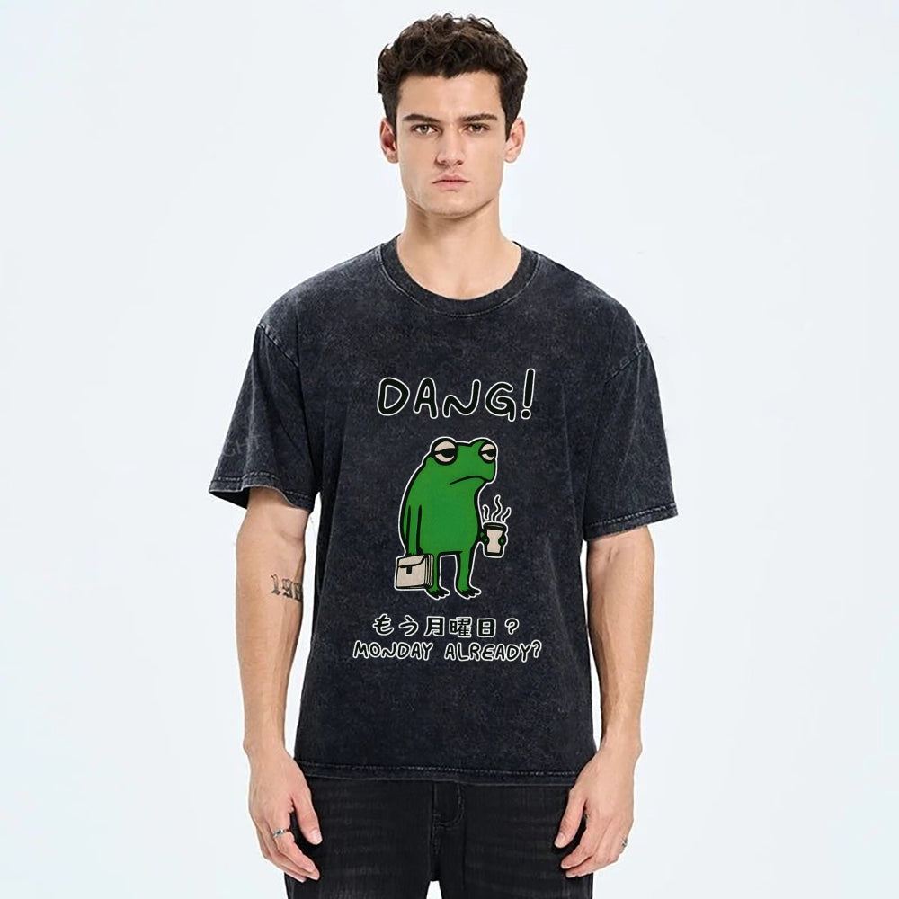 Is It Already Monday Washed T-Shirt
