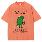Is It Already Monday Washed T-Shirt