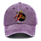 Skeleton Astronaut Washed Cap