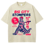 Big City Stompers Vintage Wash Japanese Design T-Shirt
