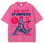 Big City Stompers Vintage Wash Japanese Design T-Shirt