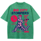 Big City Stompers Vintage Wash Japanese Design T-Shirt
