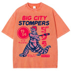 Big City Stompers Vintage Wash Japanese Design T-Shirt