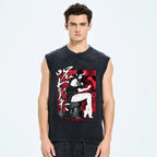 Cursed Vintage Distressed Washed Tank Top