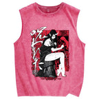 Cursed Vintage Distressed Washed Tank Top