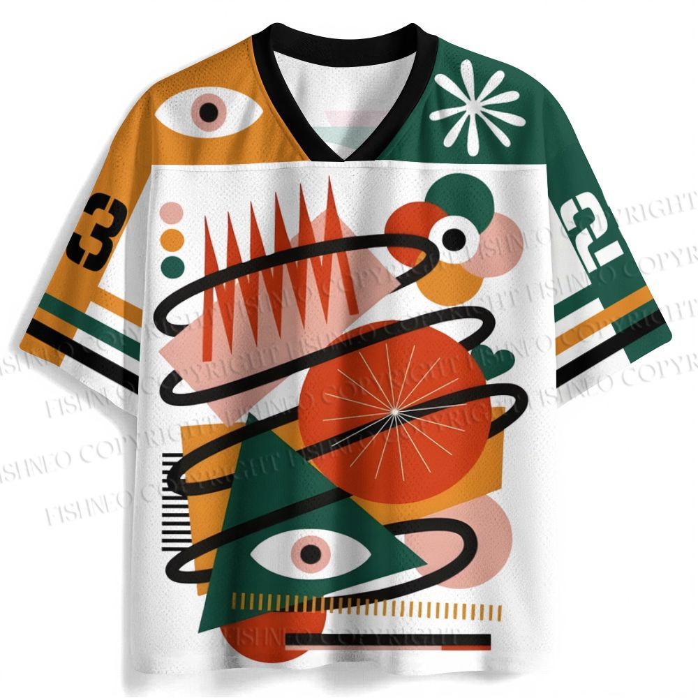 Bauhaus Eye Graffiti Jersey Shirts