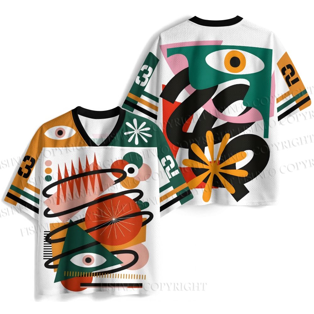 Bauhaus Eye Graffiti Jersey Shirts