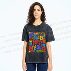 Unisex Pride Equality Hurts No One Printed Washed Tee