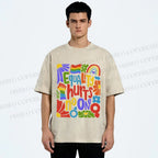 Unisex Pride Equality Hurts No One Printed Washed Tee