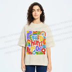 Unisex Pride Equality Hurts No One Printed Washed Tee
