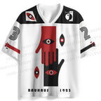 Bauhaus Arms And Eyes Jersey Shirts