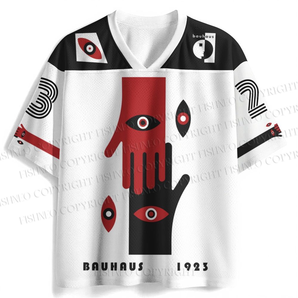 Bauhaus Arms And Eyes Jersey Shirts